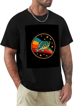 Retro Bluegill in Space Fishing Sport And Angling Fisherman T-Shirt Holiday Party T-Shirt for Men - Aliexpress - FashionsVida