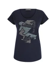 Camiseta azul oscuro 44