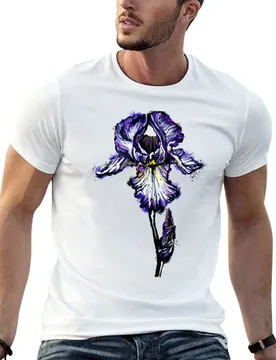 Iris T-Shirt man tshirt t shirt personalised cotton t shirt man T-shirt - Aliexpress - FashionsVida