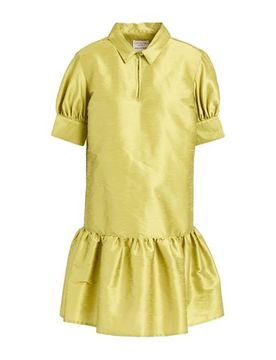 Minivestido Mujer Verde lima 38 Mujer