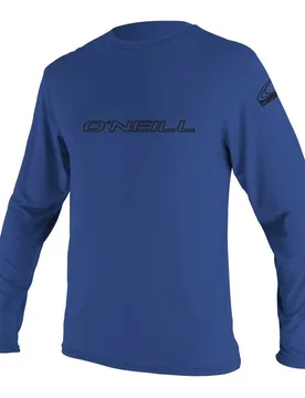 Rash Guard Manches Longues Basic Skins Rash Tee Pacific 3XL Homme - O´neill Wetsuits - FashionsVida
