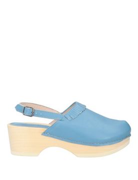 Mules & Zuecos Mujer Azul pastel 41 Mujer