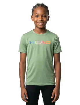 Rainbow Short Sleeve T-shirt Celery Green 152 cm - Head Racket - FashionsVida