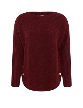 Brax Pullover LIZ rojo oscuro 40