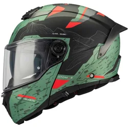 Casco Moto Modulare P/J ATOM 2 SV HIGHLANDS C6 Ve taglia L