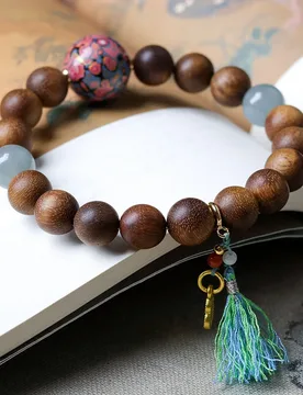 Huangqinan Agarwood Bracelet Original Chinese Lacquer Bead Buddhist Prayer Bead Bracelet Jewelry - Aliexpress - FashionsVida