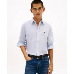 Camisa de caballero estampada de popelín