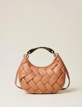 Sac « Croissant » tressé à la main - TWINSET - FashionsVida