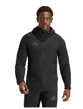 Veste Tiro Travel Windbreaker Black / Black XL - Adidas - FashionsVida