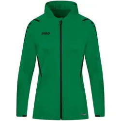 Kapuzenjacke Challenge (sportgrün/schwarz / Größe 38 / Damen)