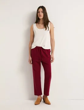 Sfera - Pantalón recto lino - Sfera - FashionsVida
