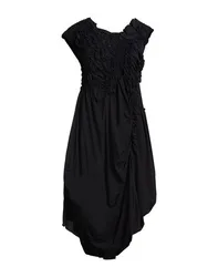 Midi-Kleid Damen Schwarz 36 Damen