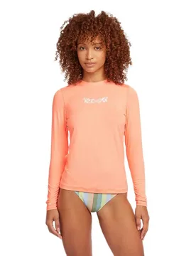 Rash Guard Manches Longues Funky Peach M - O´neill - FashionsVida