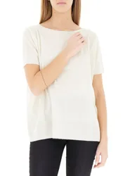 Maglia misto cashmere CHAMPAGNE UNI