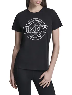 T-shirt à Manches Courtes Dw5900232 Black L - DKNY - FashionsVida