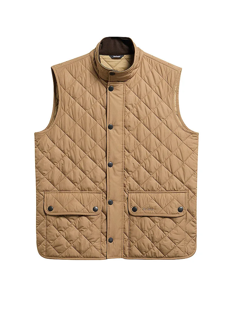 Chaleco acolchado LOWERDALE beige S - Barbour - FashionsVida