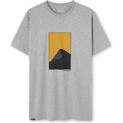Roffe camiseta manga corta hombre Gris (L)