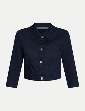 Denim-Jacke mit aufgesetzte Taschen Blau 44