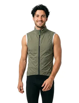 Q36.5 Gilet Q067x Olive Green - Q36.5 - FashionsVida
