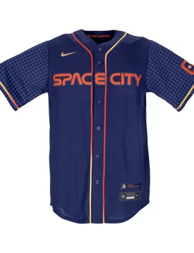 Casacca Baseball Uomo Mlb Official Replica Jersey City Connect Houast Original Team Colors - NIKE MLB - FashionsVida