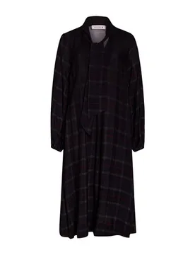 Midi-Kleid Damen Nachtblau 36 Damen - SHIRTAPORTER - FashionsVida