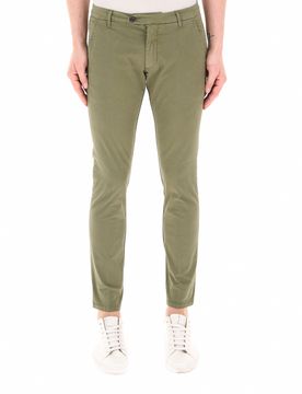 Pantalone chino VERDE OLIVA 35