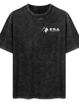 ESA logo Black T-Shirt Durable Work Wear T-Shirt - Aliexpress - FashionsVida