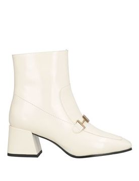 Botines de caña alta Mujer Marfil 39 Mujer