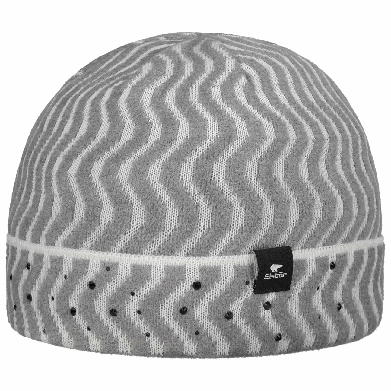 Jenn Crystal Beanie Hat by - grey - Damen - Size: One Size - Eisbär - FashionsVida