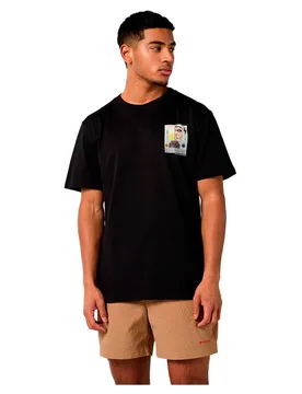T-shirt à Manches Courtes Groove Black S - Mystic - FashionsVida