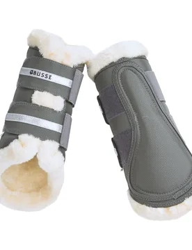 BUSSE Gamaschen COZY, grau M - Busse - FashionsVida