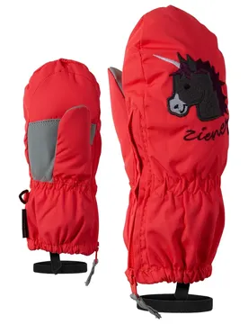 Ziener LE Fäustlinge, orange 110