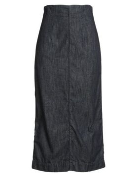 Falda vaquera Mujer Azul marino 36 Mujer