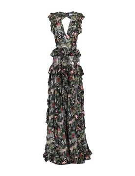 Vestido largo Mujer Verde militar 34 Mujer