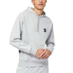 New Hoops Essentials Fundamental Hoodie Athletic Grey M Herren