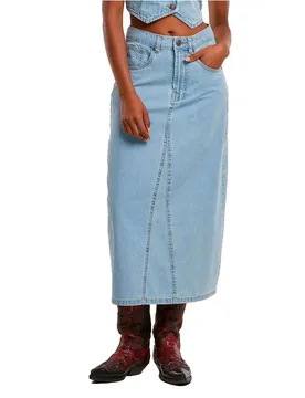 Gonna Midi Tb73 New Light Blue Washed 26