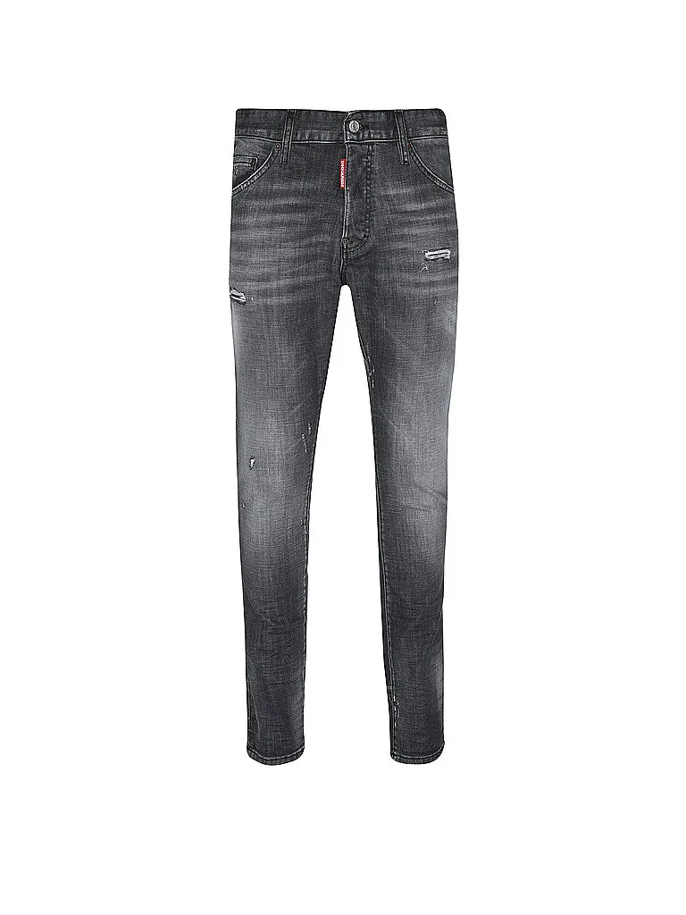 Jeans Slim Fit TEDDY noir 46 - Dsquared2 - FashionsVida