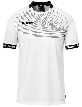T-shirt à Manches Courtes Wave 26 White / Grey L - Kempa - FashionsVida