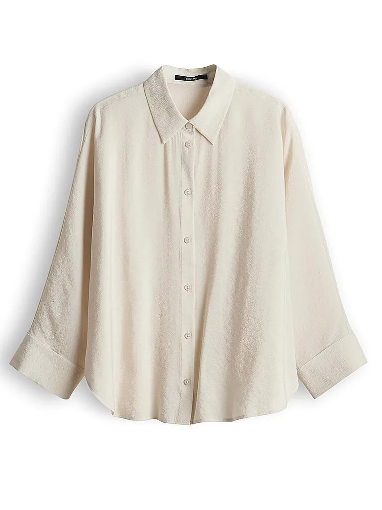 Blusa camisera ZEZILIA beige 42 - someday - FashionsVida