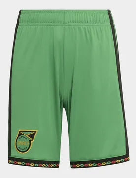 Womens Short Home Bambini Giamaica 26 X Bob Marley - Verde, verde verde Bambino taglia 15-16Y - Adidas - FashionsVida