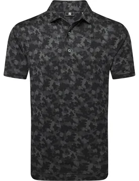 Polo Pop Camo Lisle, schwarz s - FootJoy - FashionsVida