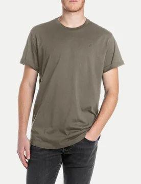 Replay Basic T-Shirt Grün S - Replay - FashionsVida