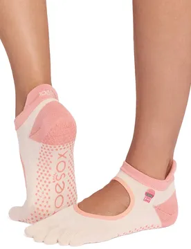 Chaussettes Full Toe Ultra Fine Knit Bellarina Pilates Grip Summer Love EU 36-38 1/2