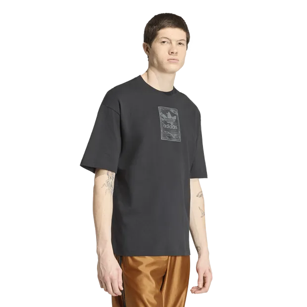 Camo Herren T-Shirts - Rot - Größe S Red S - Adidas - FashionsVida