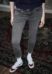 Street One Casual Fit Jeans female Grau
