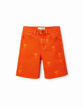 Bermuda en jean Now ORANGE 11/12 male - Desigual - FashionsVida