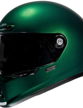 Casco Moto Integrale V10 Deep Verde taglia M