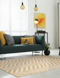 Asiatic Muse Chevron Rug Yellow