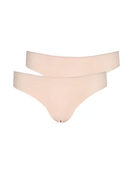 Pants 2er Pkg. ADVANTAGE MODAL INVISIBLE beige beige 36 damen - Skiny - FashionsVida