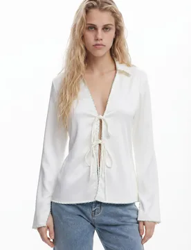 Blouse Seventies WHITE XL female - Desigual - FashionsVida